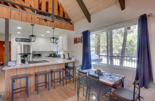 Big Bear City House | Cabin with Deck, Fire Pit and Big Bear Lake Access!