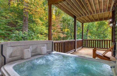 Wears Valley House | Cabin with Hot Tub Theater & Views - Sleeps 22