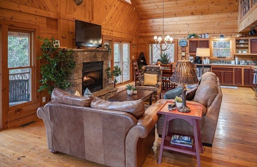 Cherokee Cabin | Cabin With Views, Hot Tub, Minutes From Downtown, Bryson City NC