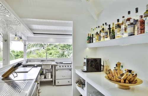 Anse des Rochers Villa | Cabins - villa, pool, walking beach, tropical garden