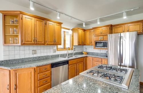 Cadillac Cottage | Cadillac Vacation Rental w/Dock on Lake Mitchell!
