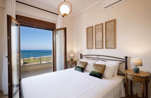 Sfakaki Apartment | Cafe Noir - Sea View Exclusive Maisonette by Sky Hill Resorts