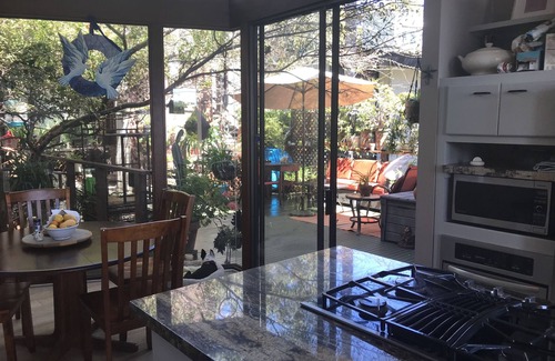 South Laguna House | California Dreaming .your own steps to the beach with gas fire pit