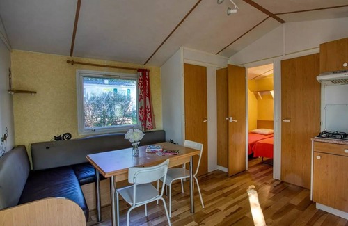 Saint-Cirq House | Camping Brin d'Amour * - BERMUDA MOBILE HOME - 3 BEDROOMS - ECONOMIC RANGE 6 people