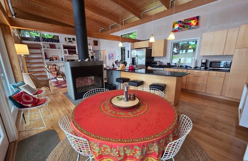Mount Desert Cottage | Camp Shulman - elegant new cottage on Long Pond