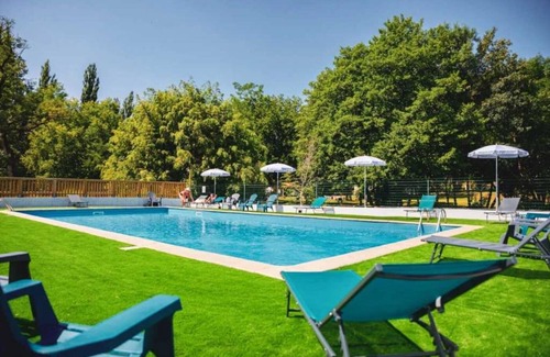 Le Change House | Camping 3 étoiles - Piscine - eeeghf