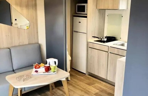 Sainte-Foy House | Camping Au Pré de l'Etang * - Mobile Home Otello Solo Premium 2 rooms 2 people with SPA