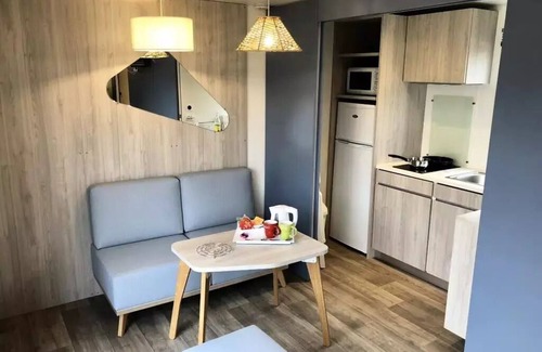 Sainte-Foy House | Camping Au Pré de l'Etang * - Mobile Home Otello Solo Premium 2 rooms 2 people with SPA