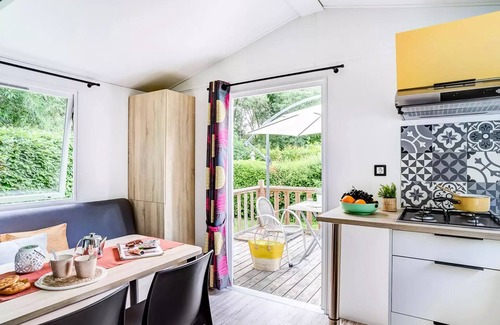 Cenac-et-Saint-Julien House | Camping Romanée Le Lou Castel* - COMFORT mobile home - 1 bedroom for 2 people
