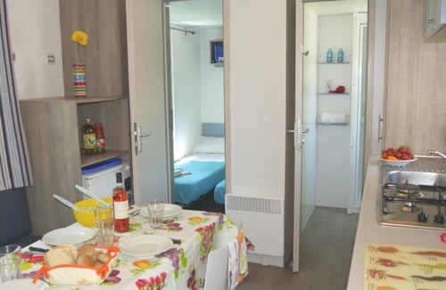 Province of Lecce House | Camping La Vecchia Torre Mobilehome Happy Comfort for 5 people