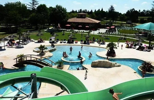 Saint-Cricq House | Camping Lac de Thoux* - Family Premium 3 Rooms 4 People Air Conditioned