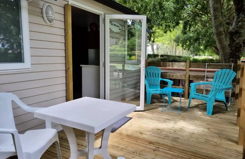 Revel House | Camping le Moulin du Roy * - Ophéa mobile home - 1 bedroom - 18m² - 2 to 3 people - 2 people. included in the price