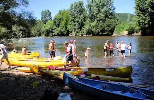 Saint-Crepin-et-Carlucet House | Camping Le Pigeonnier*** - Mobil Home Roitelet 3 rooms 2 adults + 2 children