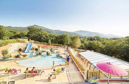 Laroque-des-Alberes House | Camping Les Albères * - Mobil Home Passion 3 Rooms 4/6 People Air Conditioned + TV