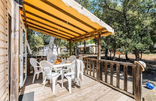 Regusse House | Camping Les Lacs du Verdon * - Mobile Home Classic 4 Rooms 6 People Air Conditioned
