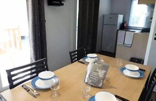 Sanguinet House | Camping Lou Broustaricq* - Mobile home Macao 3 Rooms 4 People Air Conditioned