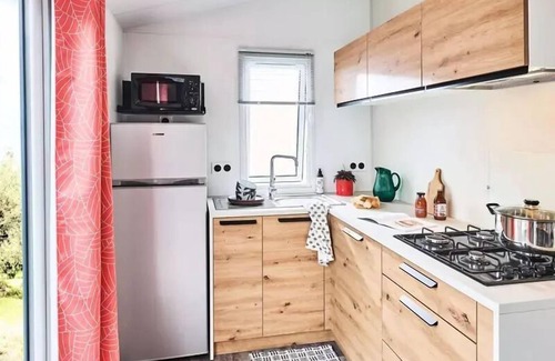Sanguinet House | Camping Lou Broustaricq* - Maui Mobile Home 3 Rooms 4 People Air Conditioned