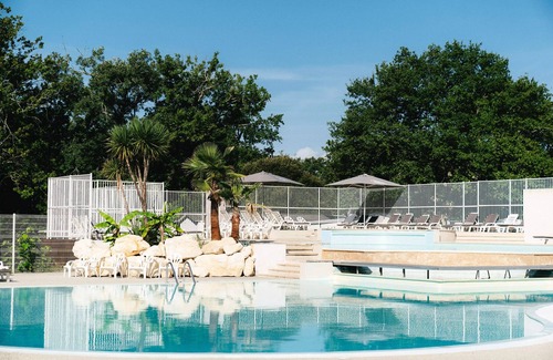 Sanguinet House | Camping Lou Broustaricq* - Mobile home Bornéo 3 Rooms 4 People Air Conditioned
