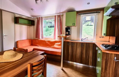 Lussas House | Camping maeva Escapades Ludo Parc * - Standard Mobile Home 4 Rooms 6 People Air Conditioned