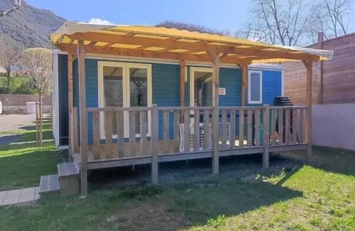 Arles-sur-Tech House | Camping Paradis le Vallespir* - Mobile home Premium Cargolade 3 rooms 4 people Air-conditioned