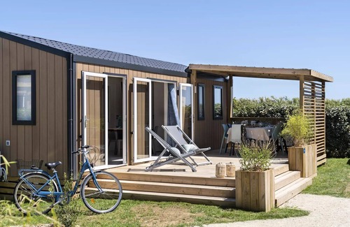 La Tranche-sur-Mer House | Camping Romanée La Belle Henriette* - Premium 4-room mobile home for 6 people