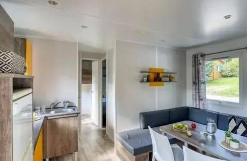 Privas House | Camping Sandaya Les Jardins De Privas **** - Mobile home for 6 people