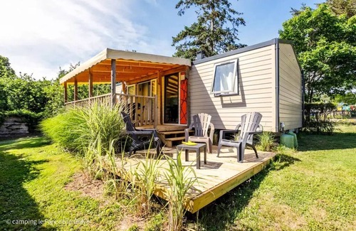 L'Aiguillon-sur-Vie House | Camping Ushuaïa Le Parc de La Grève * - Ecolodge Campétoile 3 Rooms 4 People Without Sanitary