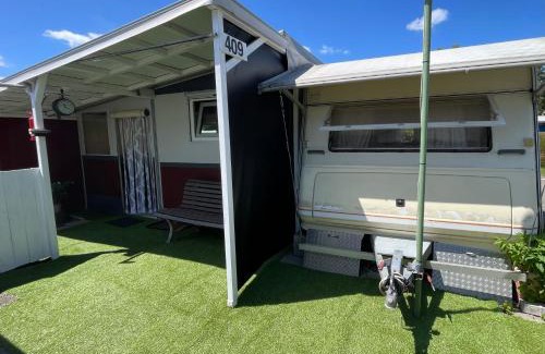 Affing Other | Campingplatz Wohnwagen mit Vorzelt