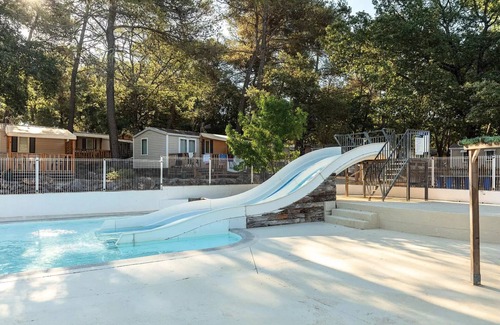 Nans-les-Pins House | Campsite Domaine de la Sainte Baume* - Comfort mobile home 2 rooms for 2 people Air-conditioned + TV