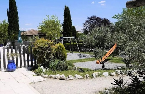 Forcalquier House | Campsite Forcalquier Les Routes de Provence* - Comfortable 3-room mobile home for 4 people