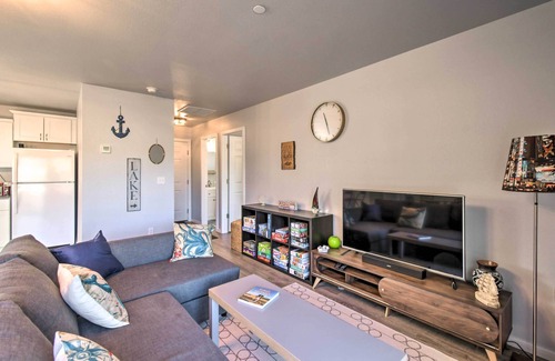 Ocean Shores House | 'Canal Cottage' Retreat w/Dock & Waterfront Views