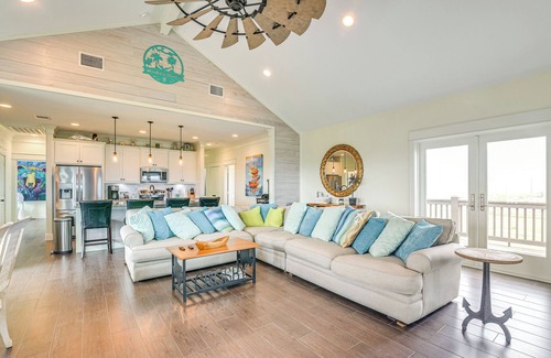 Port Bolivar House | Canal-Front Coastal Getaway in Gilchrist w/Deck