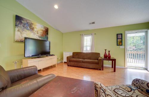 Candler House | Candler Home with Large Deck Hike, Bike and Unwind!