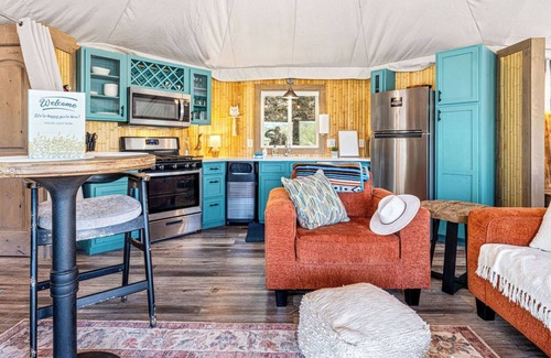 Cherokee Cabin | Canopy, Luxury Glamping Tent in the Western NC Tree Tops