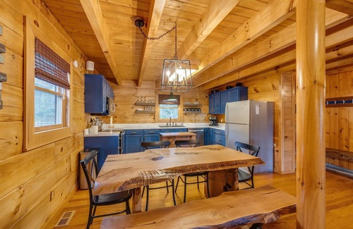 Butler Cabin | Canyon Dream Waterfront Log Home with Private Dock