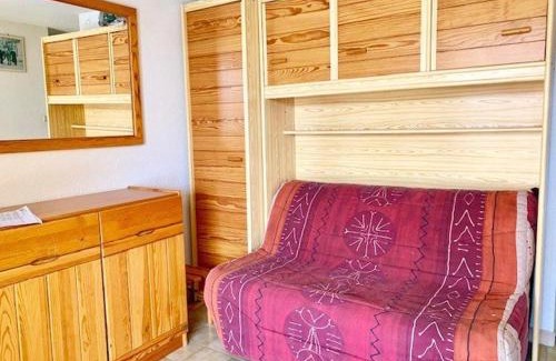 Cap d'Agde Apartment | Cap d'Agde : T2 cabine, piscine, parking, proche mer - FR-1-607-208