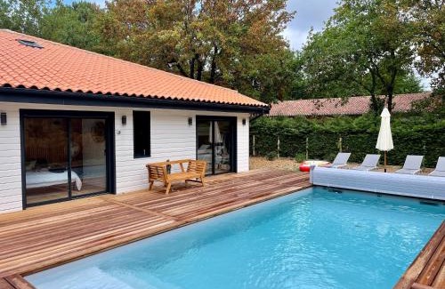 Lege-Cap-Ferret Villa | Cap Ferret - Villa Sérénité - piscine, proche Océan et Bassin, classée 4 étoiles Meublé de tourisme
