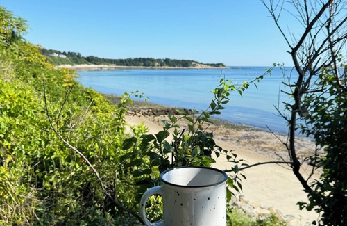 Cedar Bushes House | Cape Cod Bay Cottage - a charming 100 year old home, 4 min walk to the beach.