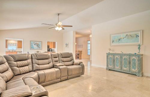 Burnt Store House | Cape Coral Home with Lanai Less Than 1 Mi to Boat Ramp!