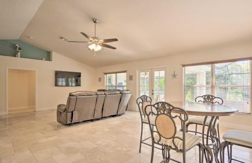 Burnt Store House | Cape Coral Home with Lanai Less Than 1 Mi to Boat Ramp!
