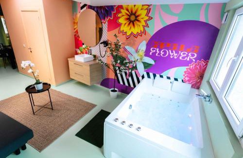 Mons Apartment | Capsule Flower - Balneo - Cinema - Billard - Nintendo Switch - Mons Centre