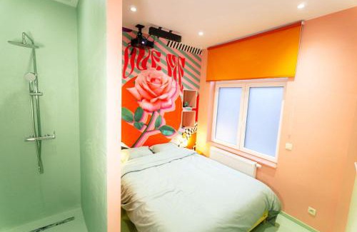 Mons Apartment | Capsule Flower - Balneo - Cinema - Billard - Nintendo Switch - Mons Centre
