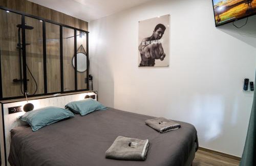 Valenciennes Apartment | Capsule Wellness - sauna - balneo - machine de sport privatif - PS5 - 2 chambres