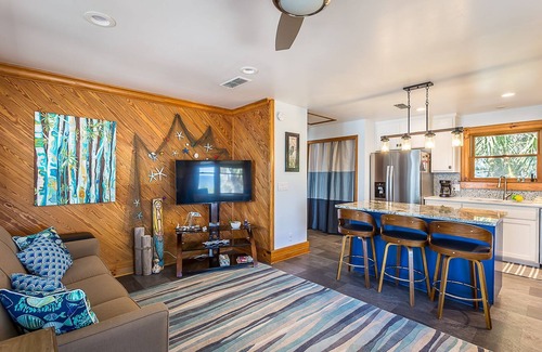 Carrabelle Apartment | Captain's Quarters is located on Carrabelle Beach! 1BR/1BA