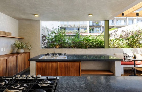 Hipodromo Apartment | Captivating studio w/terrace at Park Mexico - ChiCo