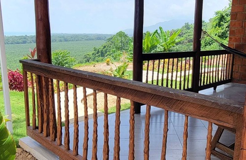 Buritaca Cabin | Caribbean Sea View King bed, AC, Fridge