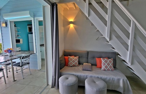 Bouillante Villa | Caribbean seafront, sea view and access, private pool 'Villa Blue Haven 2' - France