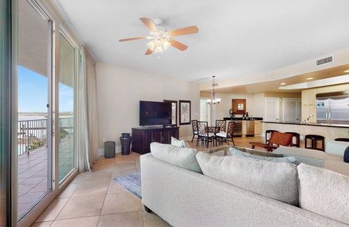 Orange Beach East Condo | Caribe D216-Large Terrace!