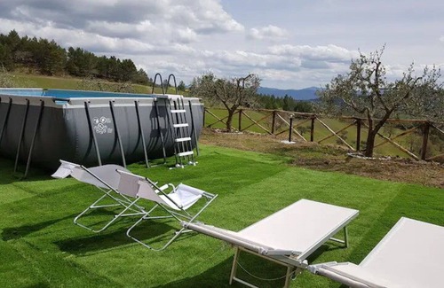 Monte Santa Maria Tiberina Apartment | Casa Tiberina Apartment 2,Pool, Umbria