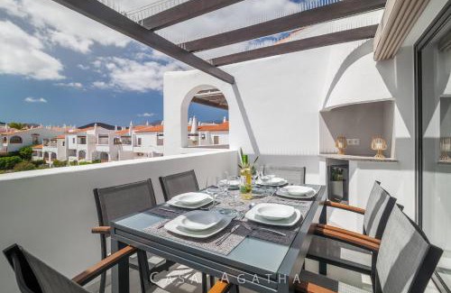 Complejo turistico Amarilla Golf Apartment | CASA AGATHA - 3 terraces, AC, tv channels, 2 bedrooms & bathrooms, heated pool